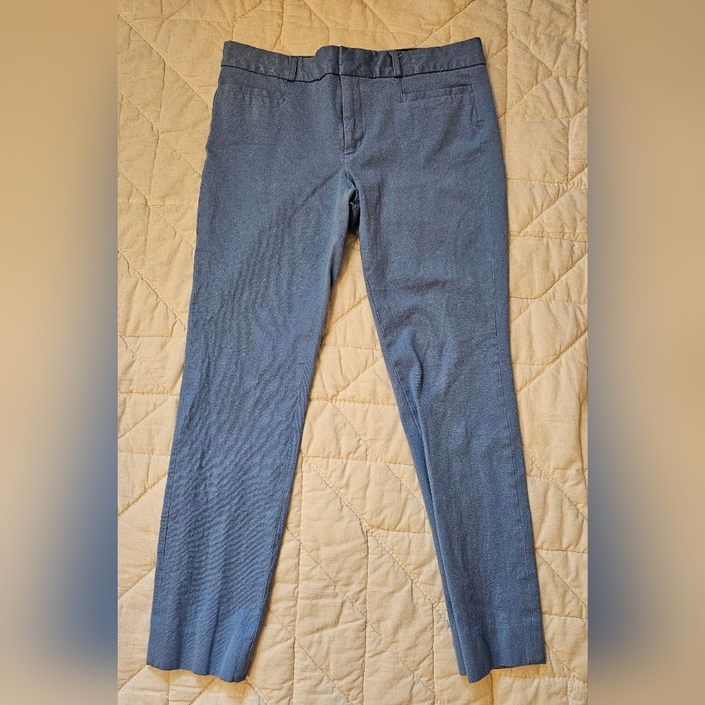Banana Republic 'Sloan Fit' Birds Egg Blue Skinny Leg Dress Pants- Size 4